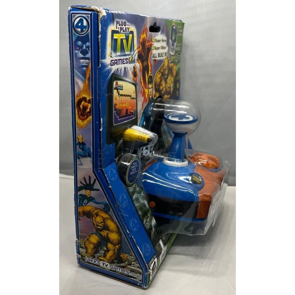 Fantastic Four plug-and-play TV Game - 0720634590974 - 5 Games in 1 ** BRAND NEW